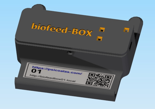 Dispositivo biofeed-BOX para biofeedback GSR